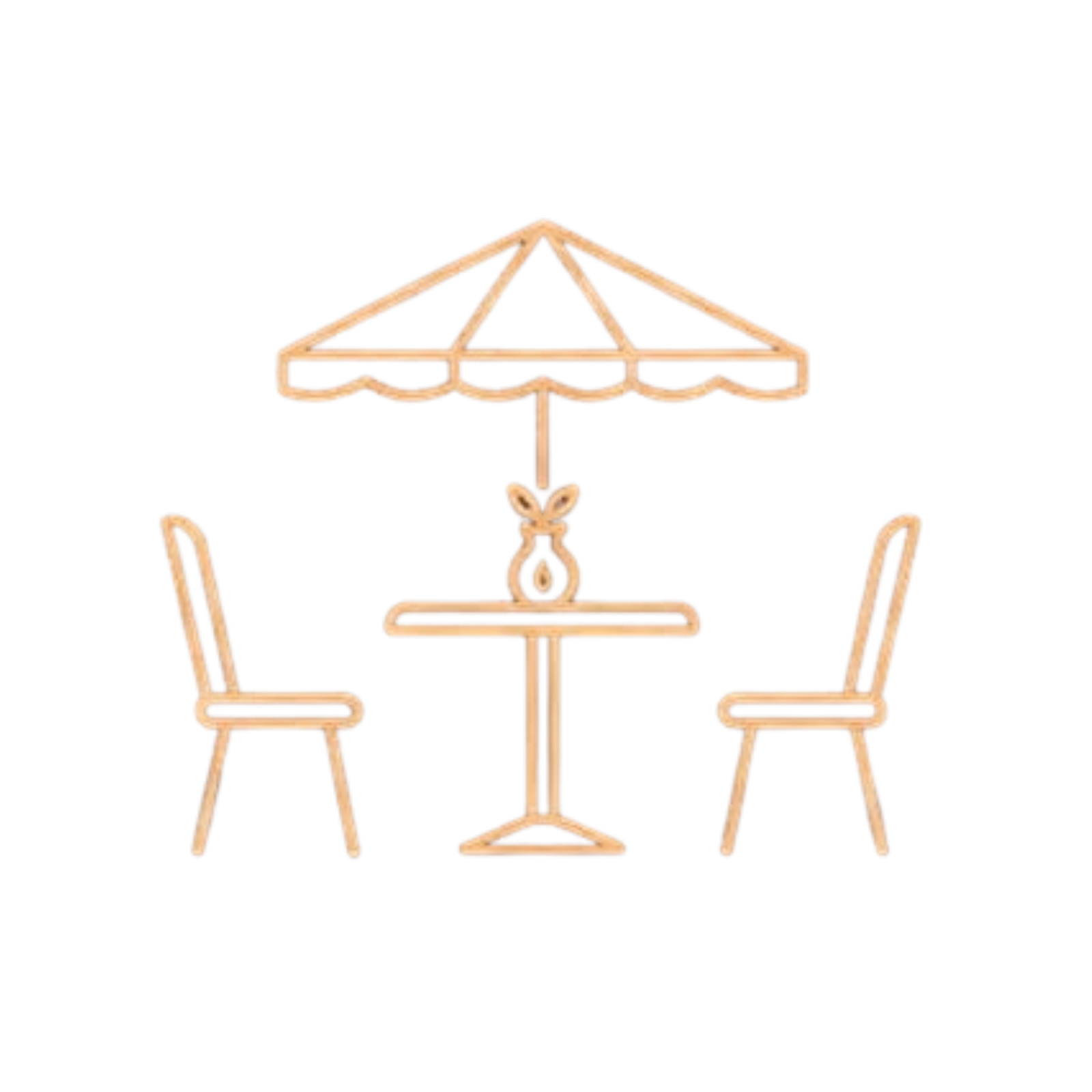 Cafes and restaurants nearby icon, The Lontar villa